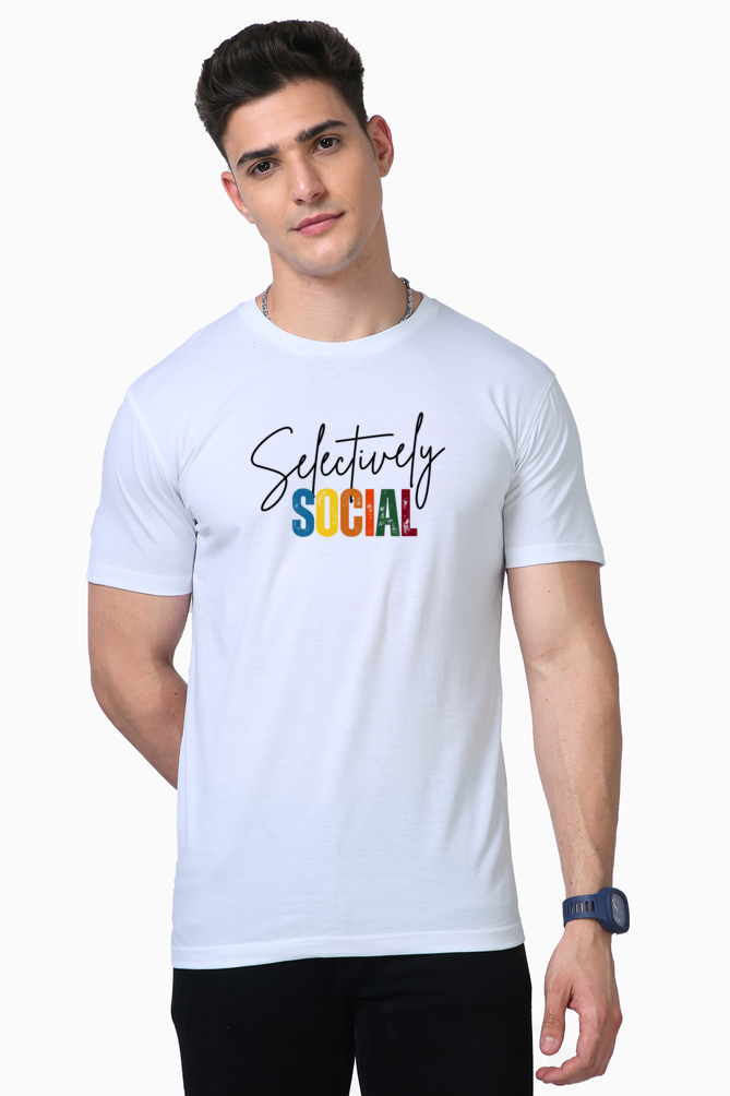 Selectively White Supima Cotton Tee