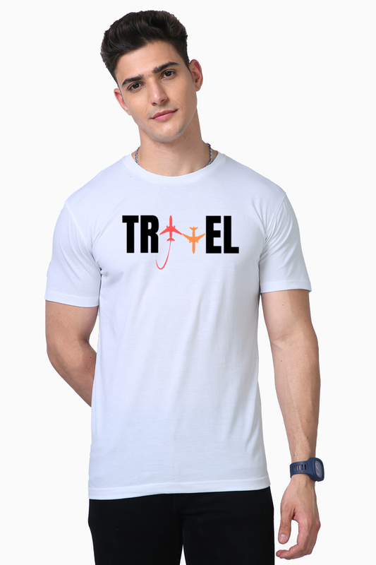 Travel White Supima Cotton Tee