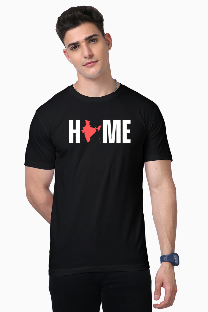 Home Black Supima Cotton Tee