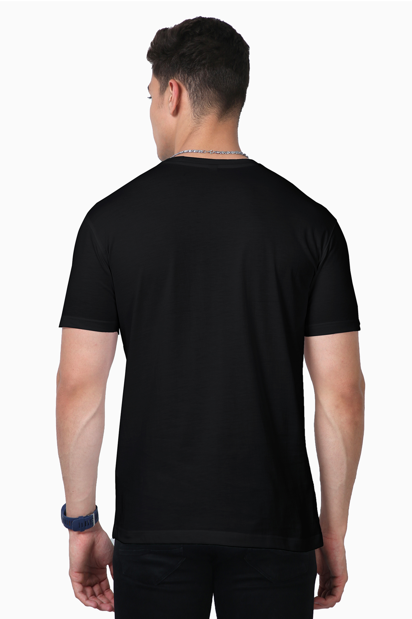 Selectively Black Supima Cotton Tee