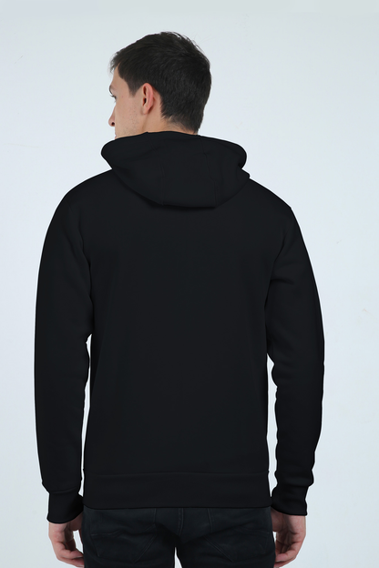 BhejaFry Black Zipper Hoodie